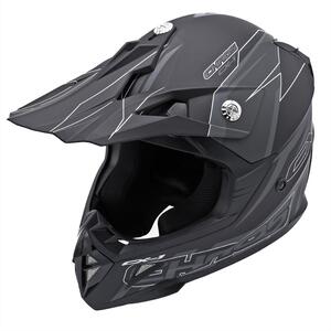 Chaos Cx 1 Adult Motocross Crash Helmet Matt Black