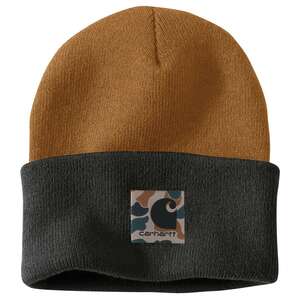 Carhartt 105523 Camo Cuffed Beanie