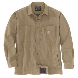 Carhartt 105532 Fleece Lined Canvas Shirt Jacket