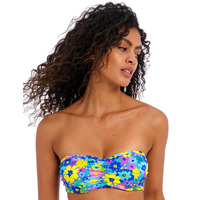 Freya Garden Disco Bandeau Bikini Top - Multi - 30F