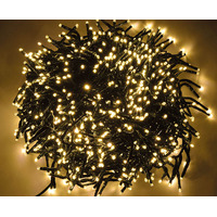 LED Cluster Lights with Timer - Warm White