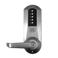 KABA 5000 Series Digital Lock, Satin Chrome - L13917 SATIN CHROME - CODE CHANGE ON BOTH SIDES
