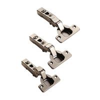 Carlisle Brass Fingertip Soft Close Hinges, Nickel Plate - H4.100.35.10 FULL OVERLAY SOFT CLOSE HINGE