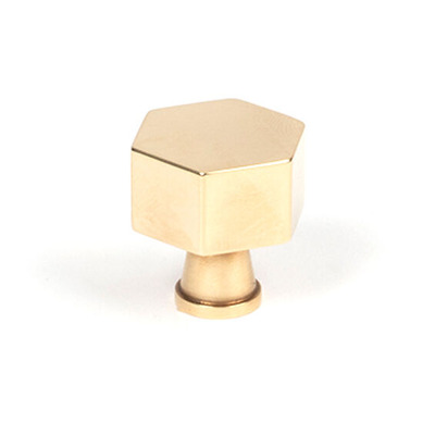From The Anvil Kahlo Cabinet Knob (25mm, 32mm Or 38mm), Aged Brass - 50501 AGED BRASS - 38mm
