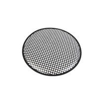 15" Metal Speaker Grille Black PVC Trim