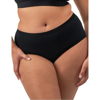 Elomi Downtime Shorty Brief - Black - 2XL - 18