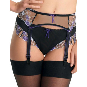 Freya Lyla Suspender Belt Liquorice