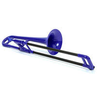 pBone Mini Blue Plastic Trombone