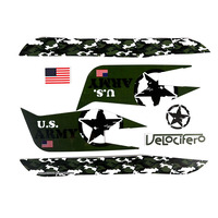 Velocifero US Army Full Sticker Set