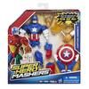 Marvel Avengers Hero Mashers Captain America Action Figure - 18.00 Marvel Avengers Hero Mashers Captain America Action Figure
