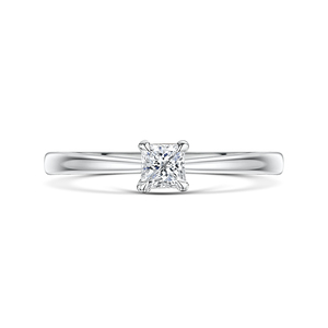 Honour Princess Cut Diamond Ring 031cts