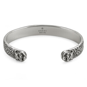 Gucci Garden Aged Silver Bracelet Yba433575001