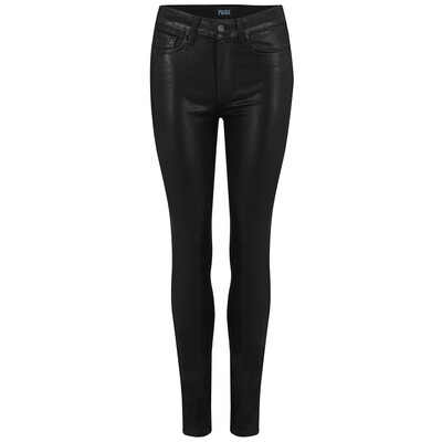 Hoxton Ankle Luxe Coating Jeans - Black Fog