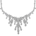 Click to view product details and reviews for Diamond Petal Drop Collar 1875cts.