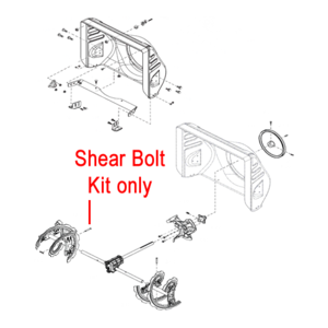Stiga 1812 9029 01 Shear Bolt Kit For The Stiga Snow Fox Snow 1171 And Snow 1381