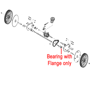 Dr Replacement Bearing C W Flange Dr179551 Dr Replacement Bearing C W Flange Dr179551