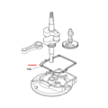 Click to view product details and reviews for Mountfield Crankcase Gasket V35 118550130 0.