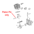 Click to view product details and reviews for Mitox Chainsaw Gudgeon Piston Pin Miyd38 3010300 3.