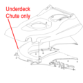 Click to view product details and reviews for Hayter Harrier 48 490 Underdeck Chute 111 0131.