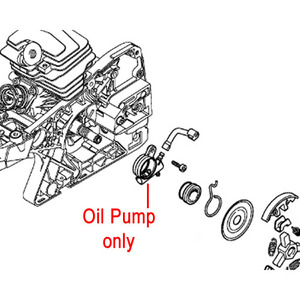 Stihl Chainsaw Oil Pump 1143 640 3201