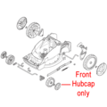 Click to view product details and reviews for Mountfield Princess 34 Front Hubcap 322110683 0.