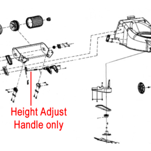 Cobra Height Adjust Handle 23600403001