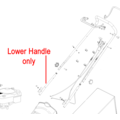 Click to view product details and reviews for Hayter Harrier 56 Lower Handle 111 1384 03.