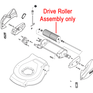 Mountfield Drive Roller Assembly 381007401 0
