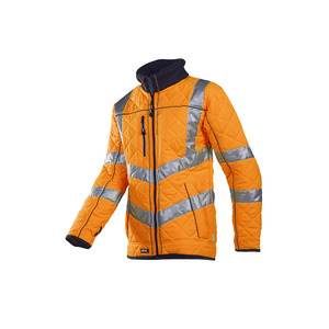 Sioen Castor 725 Quilted High Vis Orange Jacket