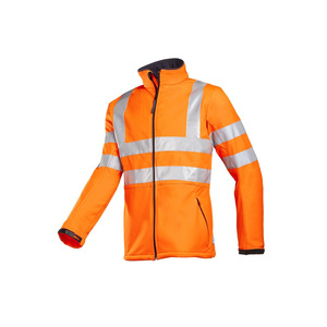 Sioen Genova 9833 High Vis Orange Softshell Jacket