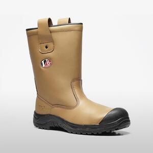 V12 Polar Fur Lined Rigger Boots V6816