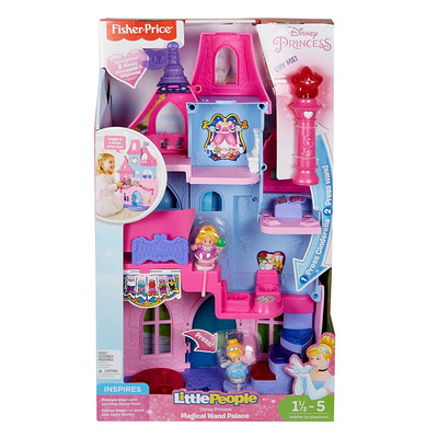 Fisher-Price Little People Disney Princess Magical Wand Palace Activity Toy