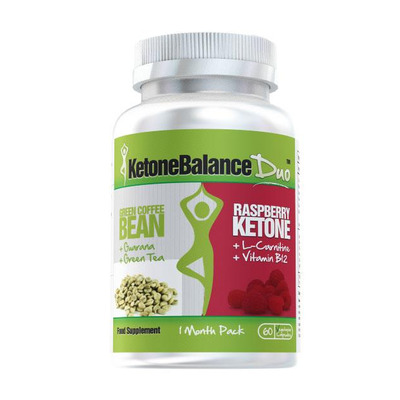 KetoneBalance Duo with Raspberry Ketones & Green Coffee Extract - 1 Month Supply