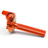 Orange CNC Quick Action Pit Bike Throttle