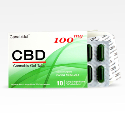 CBD 100mg Gel Tablets