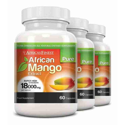 Africa's Finest Pure African Mango 18,000mg - 180 Capsules