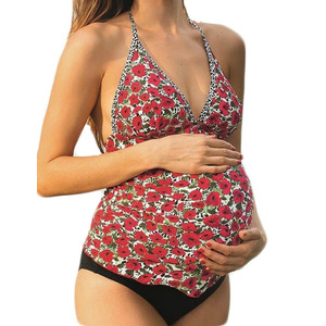 Anita Two-Piece Maternity Tankini And Bikini Brief Swimwear Set