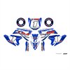 Click to view product details and reviews for Funbikes Mxr1300 Electric Dirt Bike Blue Sticker Kit.