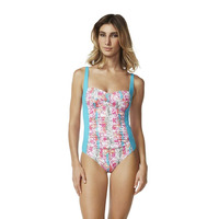 Moontide Flora Belle Fuller Cup Twist Swimsuit