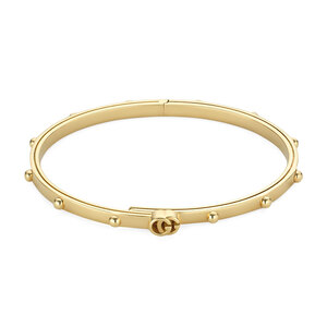 Gucci Running G Yellow Gold Bangle