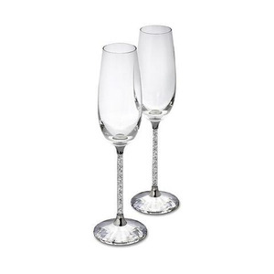 Swarovski Crystalline Toasting Flutes Set Of 2 255678