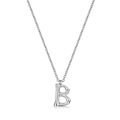 Click to view product details and reviews for Rox Bamboo Sterling Silver Letter B Pendant.