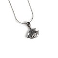 Click to view product details and reviews for Silver Fish Necklace 16 42cm.