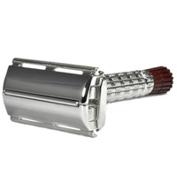 Vintage English 1950s Gillette Red Tip Safety Razor
