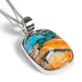 Click to view product details and reviews for Oyster Copper Turquoise Necklace Natural Designer Gemstone 16 42cm.