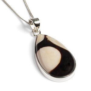 Peanut Wood Jasper Necklace Natural Designer Gemstone 16 42cm