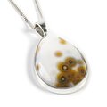Click to view product details and reviews for Madagascan Ocean Jasper Gemstone Necklace Natural Designer Gemstone 16 40cm.