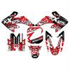 Click to view product details and reviews for M2r Kxf125 Pit Bike Red Sticker Kit 2020 Onwards.