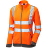 Click to view product details and reviews for Leo Hollicombe Womens Zipped High Vis Sweatshirt Ssl03.