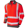 Click to view product details and reviews for Leo P15 Wringcliff High Vis Red Long Sleeve Polo Shirt.